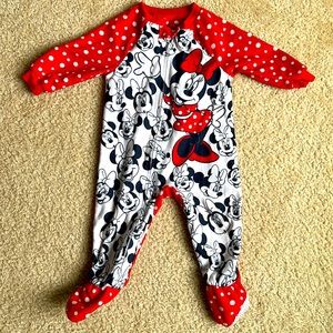 Minnie Mouse Footie Pajamas
